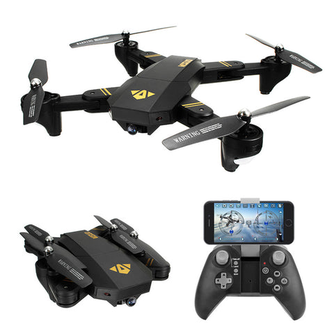 XS809W WIFI FPV Foldable Arm FPV Quadcopter With 2MP 0.3MP Camera 6Axis RC Drone