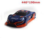 2018 Newest 1/10 rc car shell body for 1:10 Racing car 94111 width:190mm/195mm Multiple options