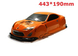 2018 Newest 1/10 rc car shell body for 1:10 Racing car 94111 width:190mm/195mm Multiple options