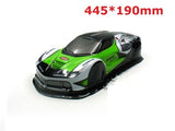 2018 Newest 1/10 rc car shell body for 1:10 Racing car 94111 width:190mm/195mm Multiple options