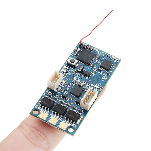 DasMikro 2.4G Dual ID Brushless Mainboard For KYOSHO MHS ASF Micro Racing Rc Car Parts